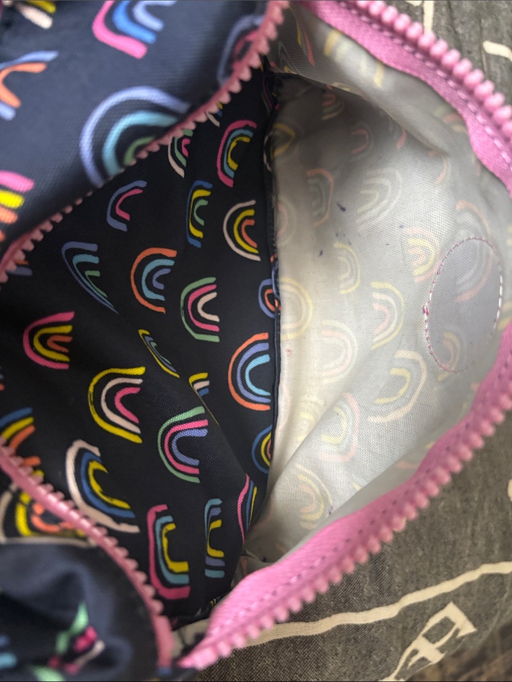 Kipling Light Rainbow Backpack - Picture 5 of 6